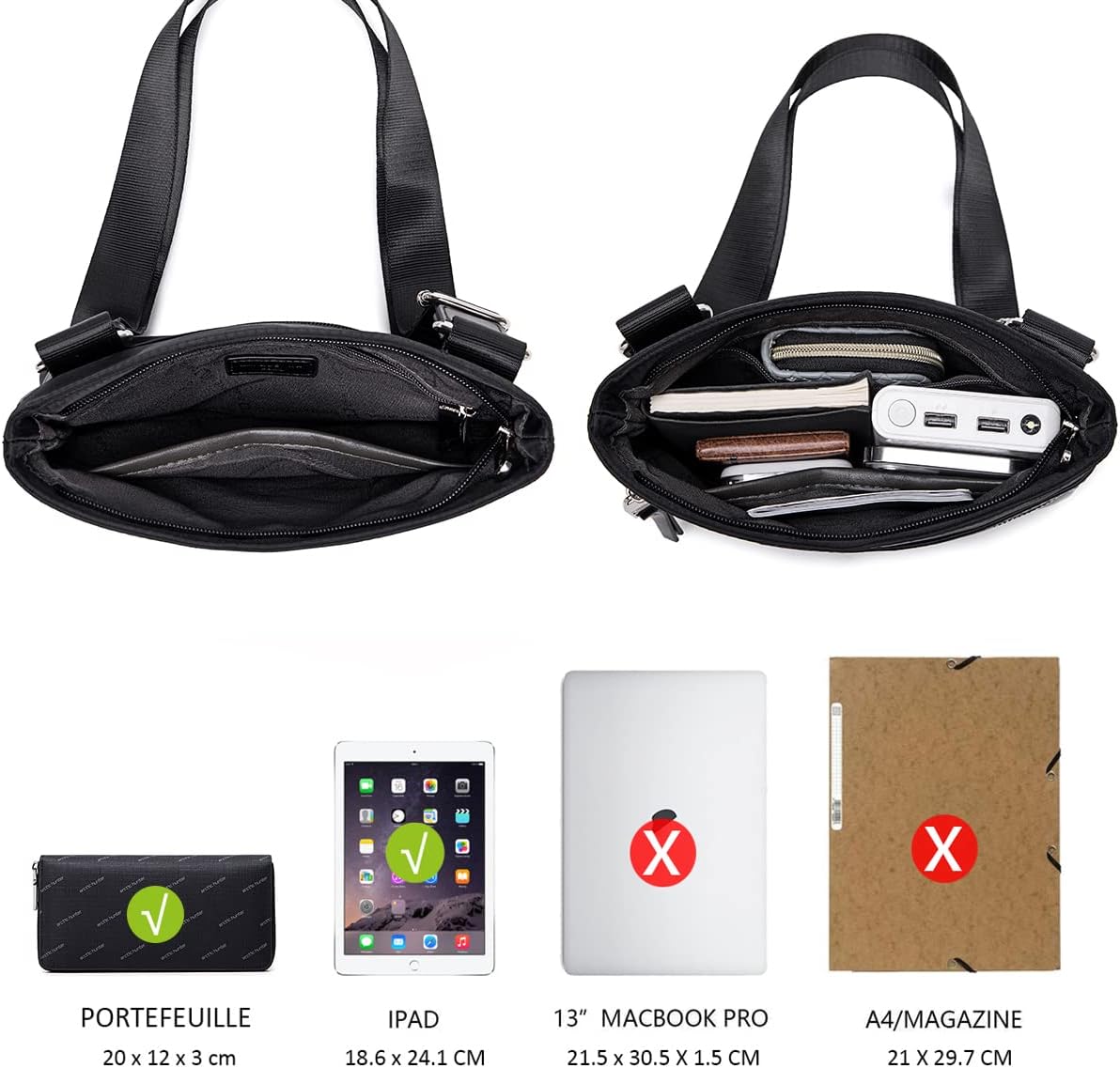 Thumbnail 5 de David Jones Borsa a Tracolla Uomo 23×21 cm