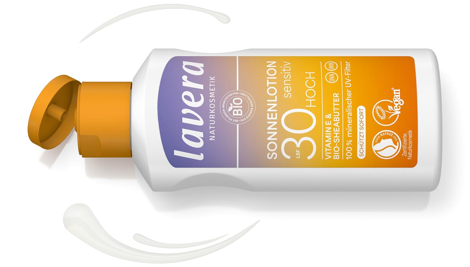 Detalle 2 de lavera Sonnenlotion Sensitiv LSF 30 100 ml