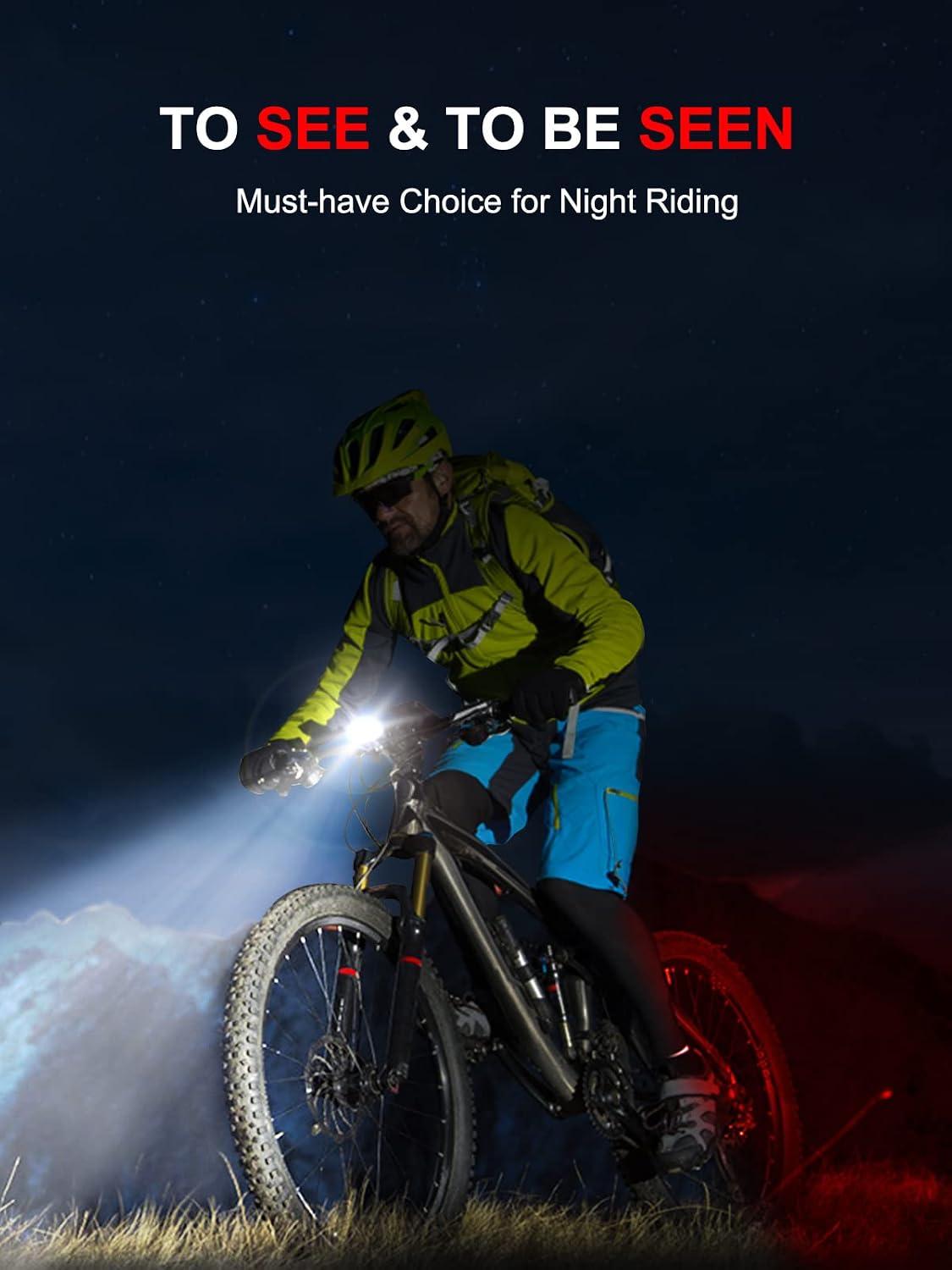 Thumbnail 6 de CIRYCASE bike lights 58 hour runtime