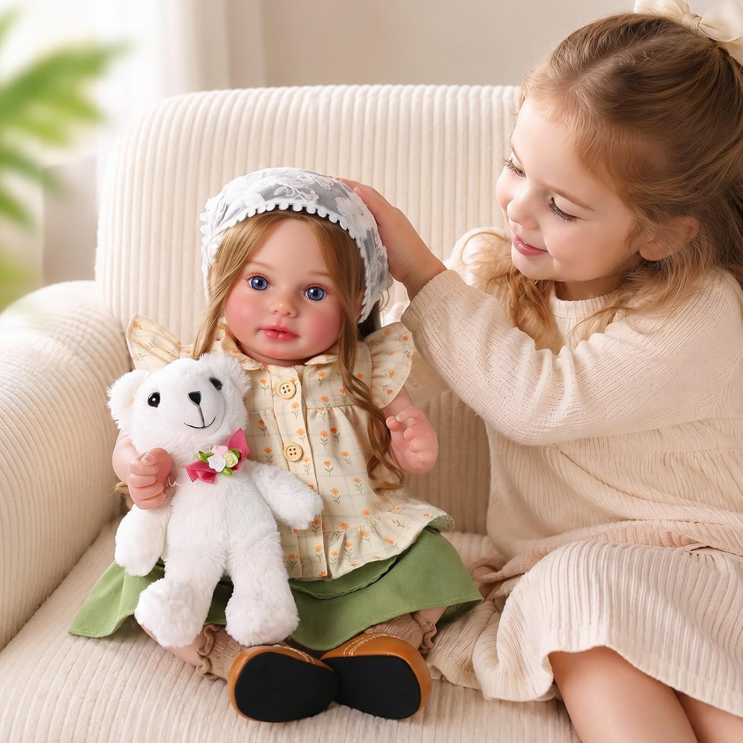 Thumbnail 4 de BABESIDE Reborn Baby Doll 20-Inch