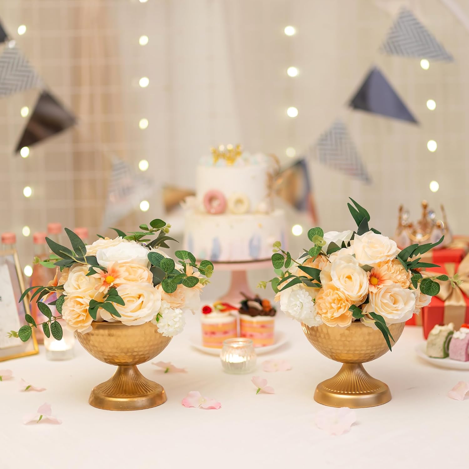 Thumbnail 1 de Sziqiqi Vase doré 13 cm