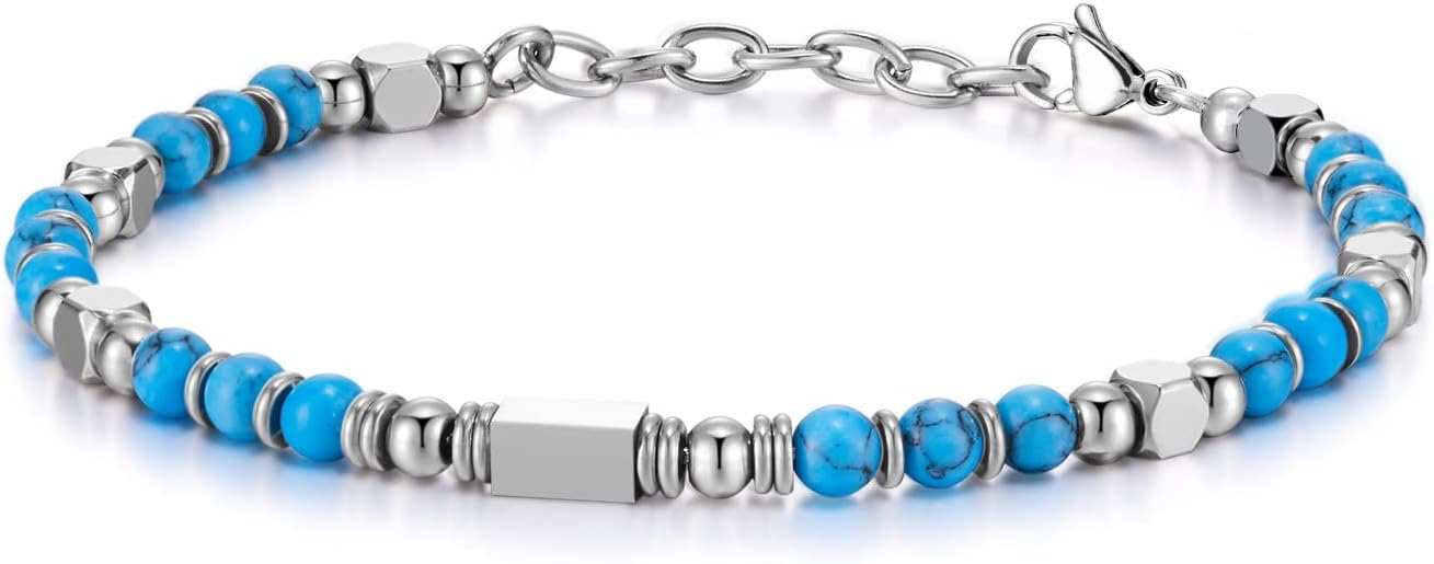 Thumbnail 4 de SIUMAL Bracciale donna bohémien in pietra naturale