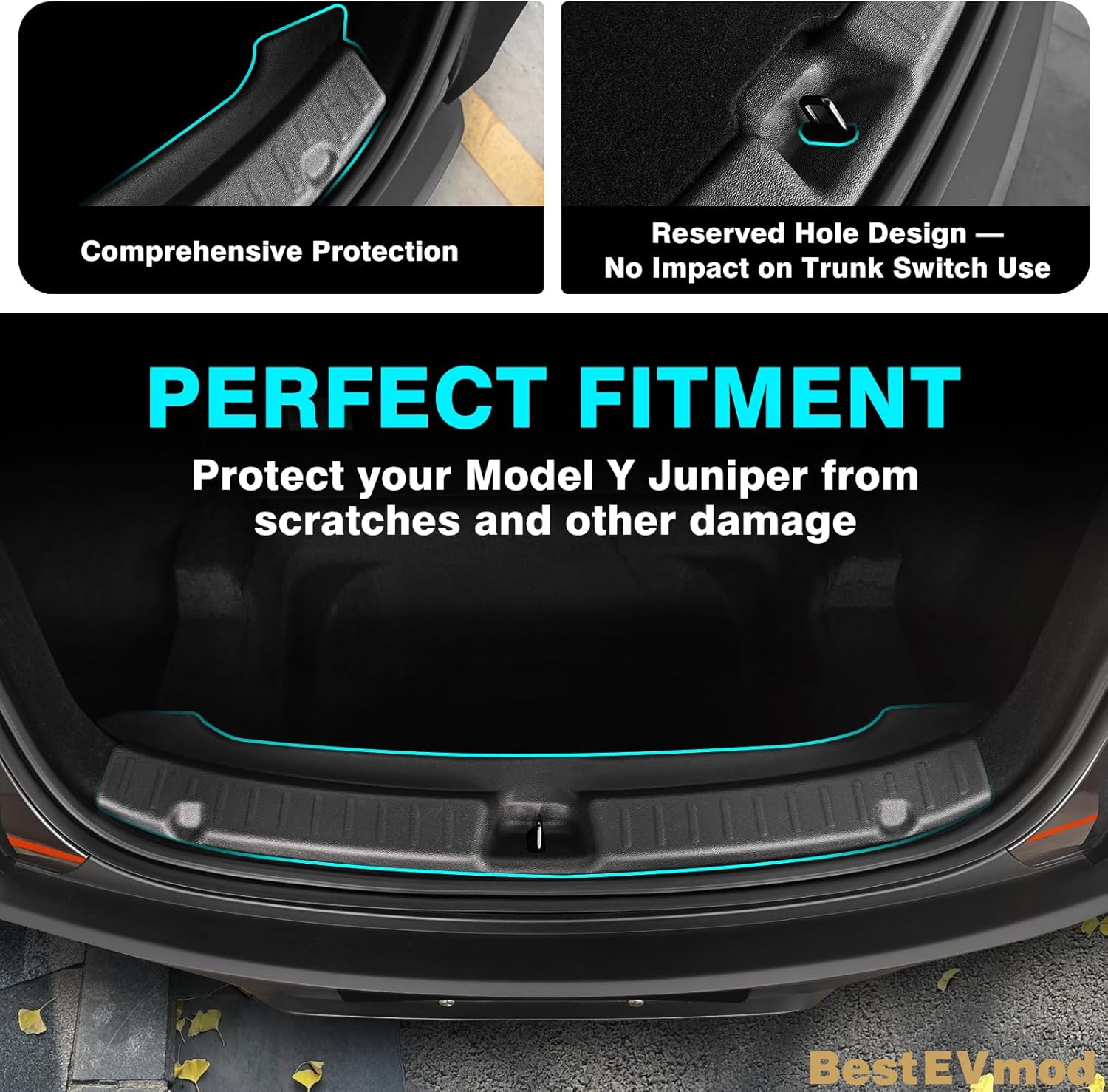 Thumbnail 4 de BestEvMod 2026 Tesla Model Y rear bumper protector