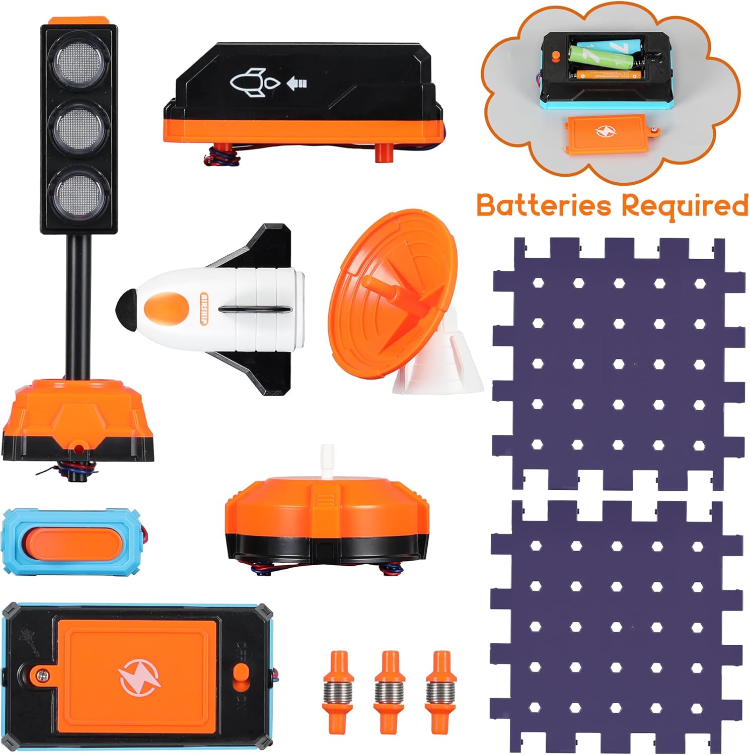 Detalle de Bright Panda Electric Circuit Starter Kit for Kids (Traffic Light, Radar, Spaceship)