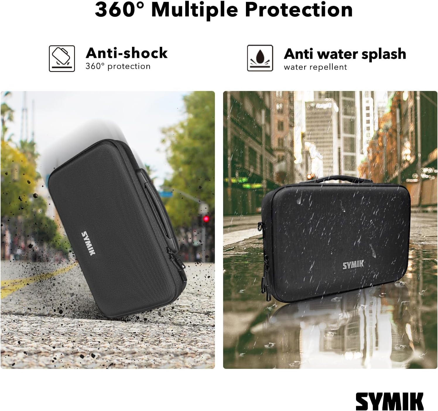 Detalle de SYMIK Carrying Case for Insta360 X5 / X4 Air