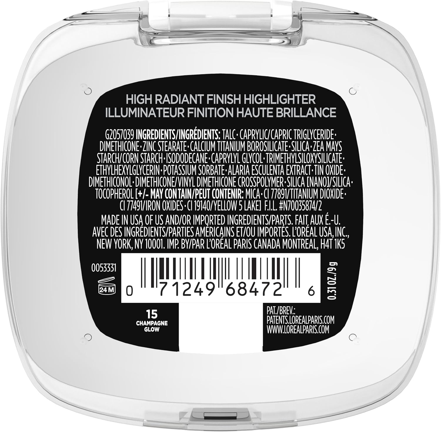 Thumbnail 6 de L’Oréal Paris powder highlighter, Champagne Glow 15
