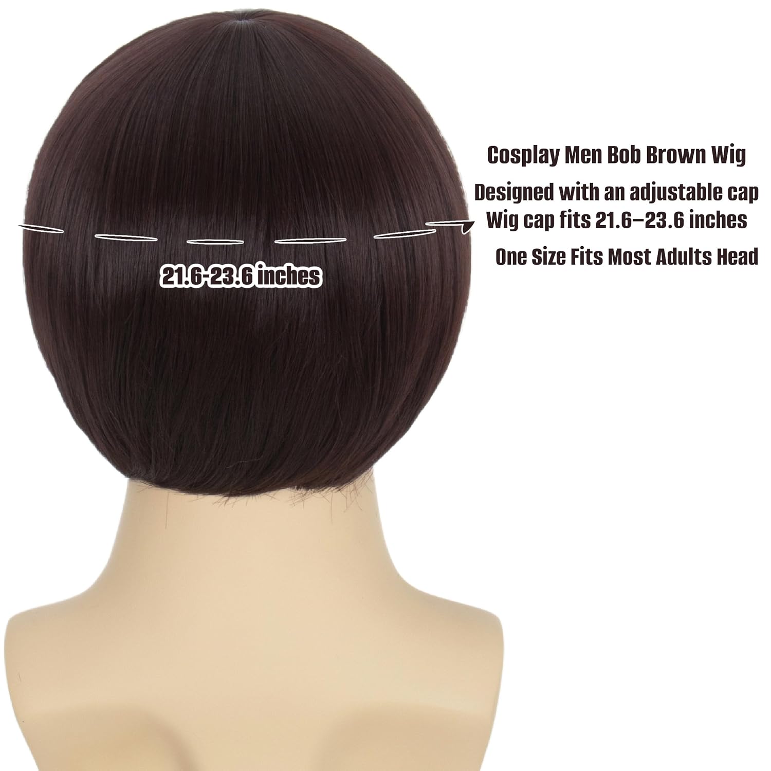 Detalle 2 de Yan Dream bowl-cut wig