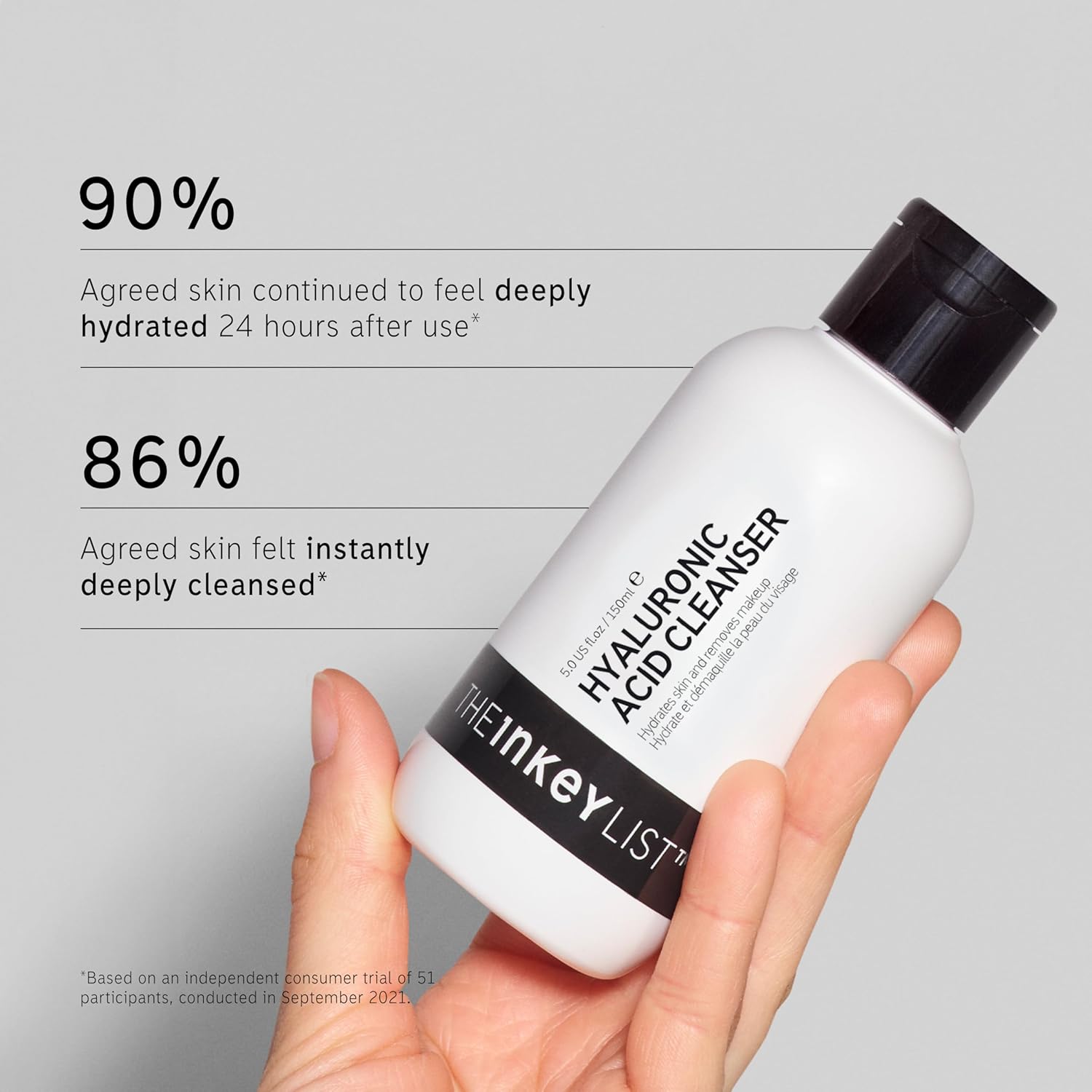 Thumbnail 4 de THE INKEY LIST Hyaluronic Acid Cleanser 150ml