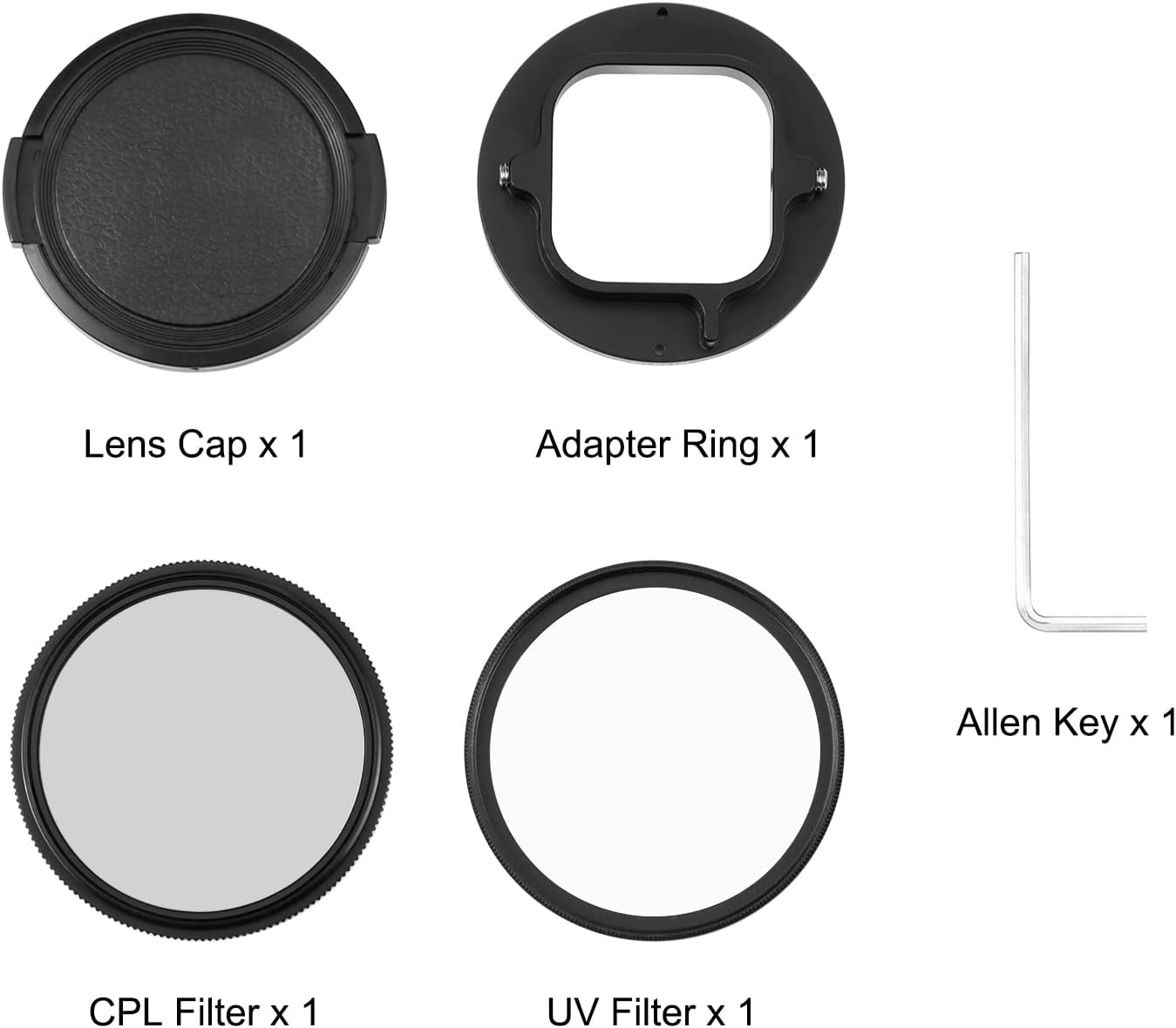 Thumbnail 6 de PULUZ 52mm CPL+ UV Filter for GoPro HERO12/11/10/9 with Adapter Ring
