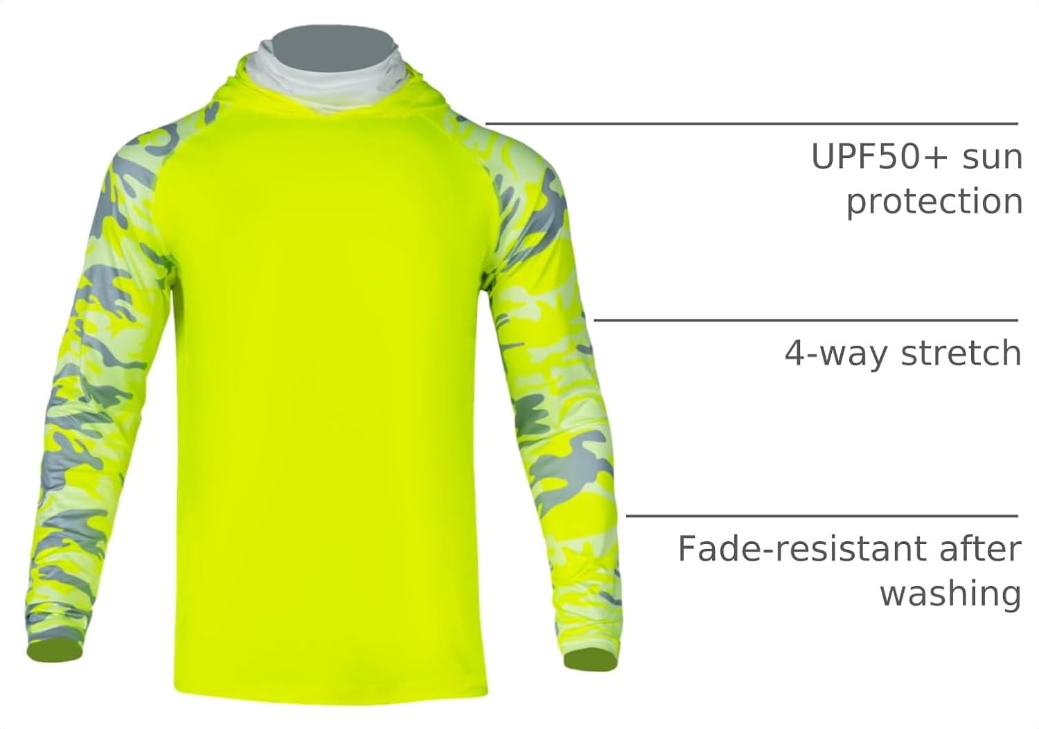 Detalle de Drizomo Safety Shirt, UPF 50+
