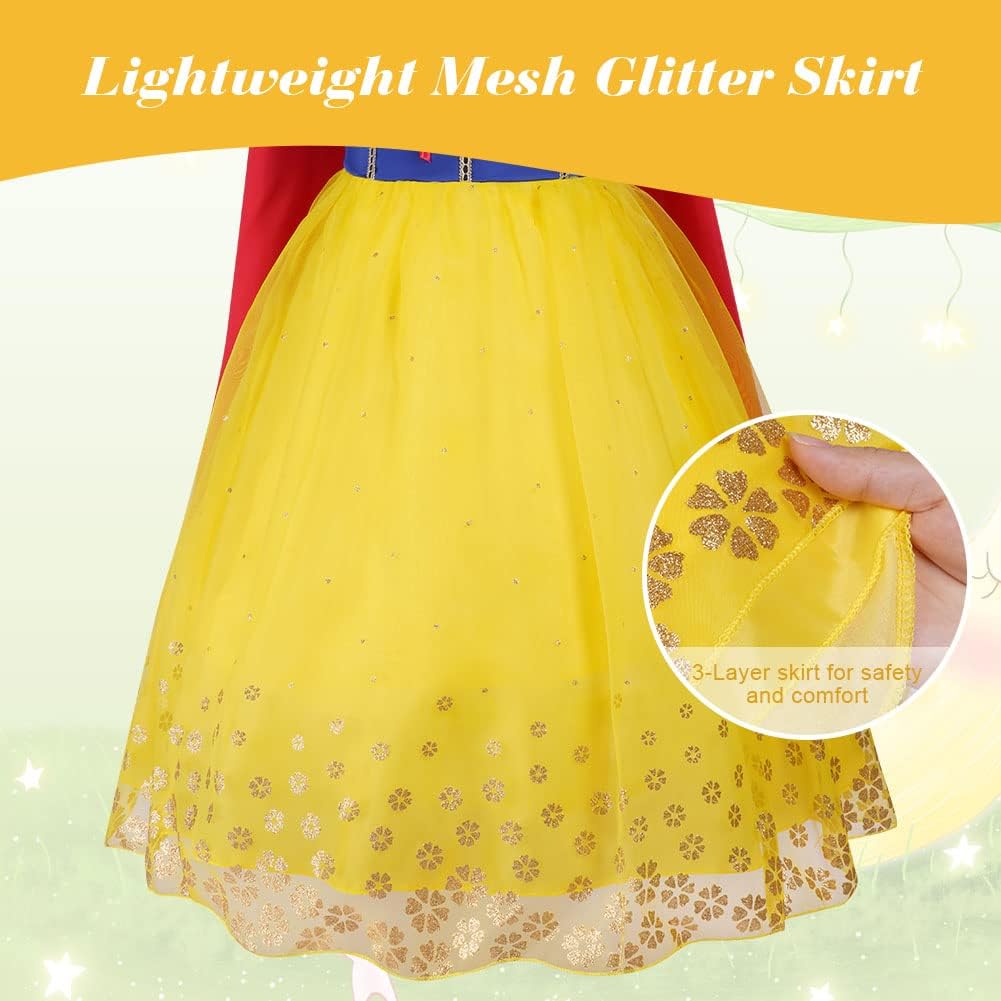 Thumbnail 4 de AOMIG Snow Principessa Vestito bambina 110 cm