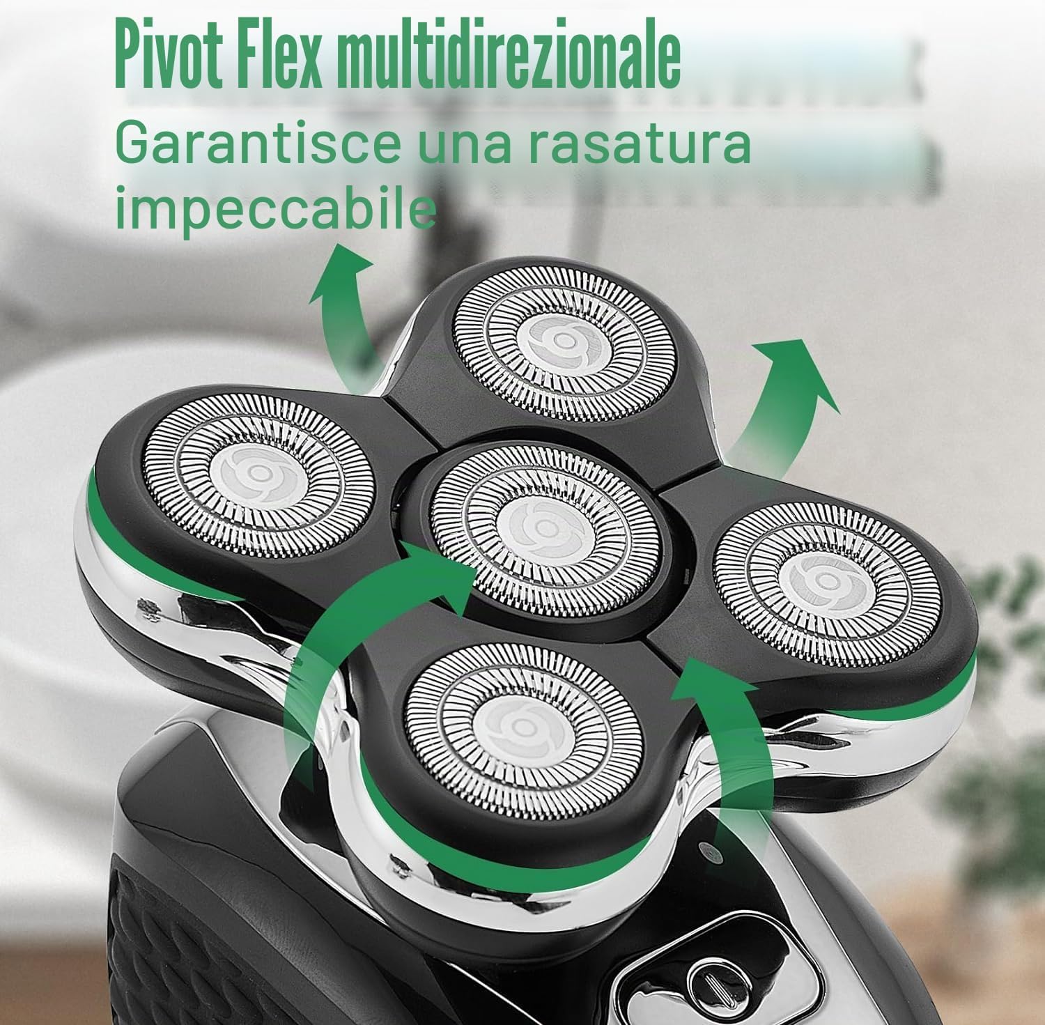Detalle de Testine di ricambio per rasoio Remington Balder RX5/XR7000/XR1500 Ultimate (confezione da 2)