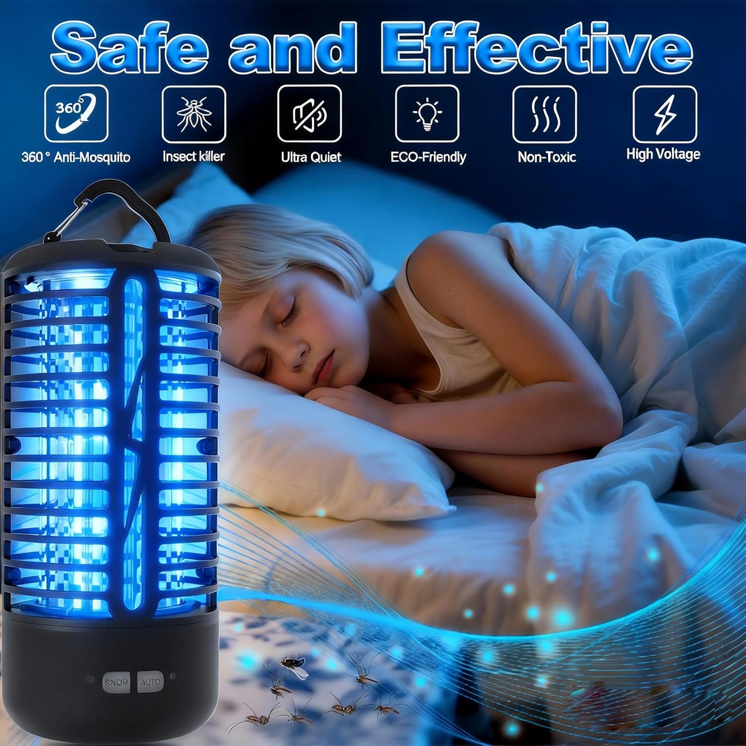 Thumbnail 1 de Bug zapper fly killer 365-395nm