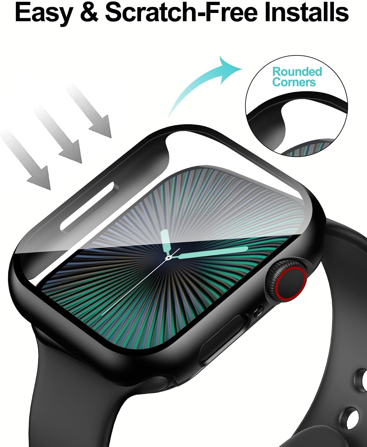 Thumbnail 4 de Smiling 2-Pack Case Apple Watch 45mm