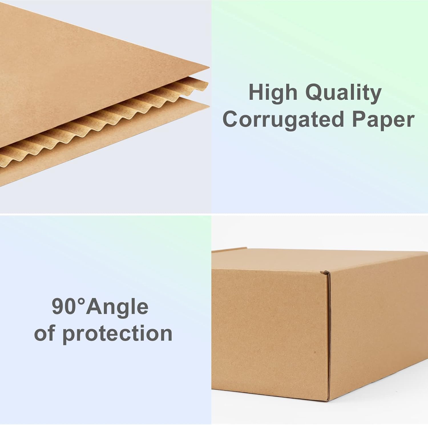 Thumbnail 2 de HORLIMER 25 Pack 23x15.5x5cm Corrugated Shipping Boxes