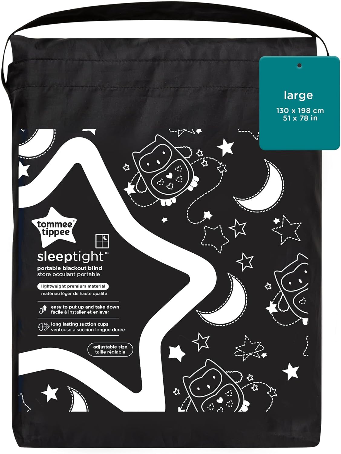 Thumbnail 6 de Tommee Tippee Sleeptight Tragbares Verdunkelungsrollo Large 1,30 x 1,98 m