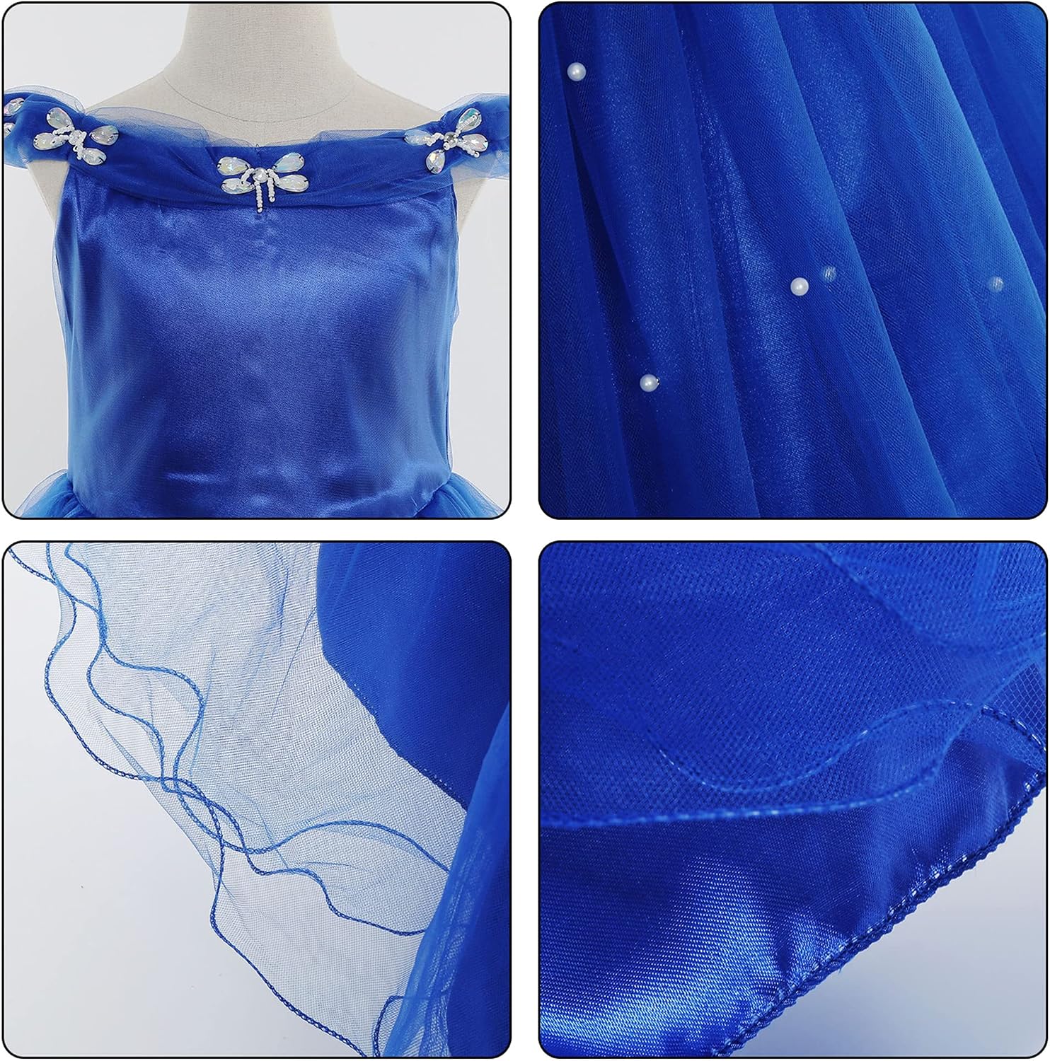 Thumbnail 5 de YOSICIL Costume Cenerentola bambina