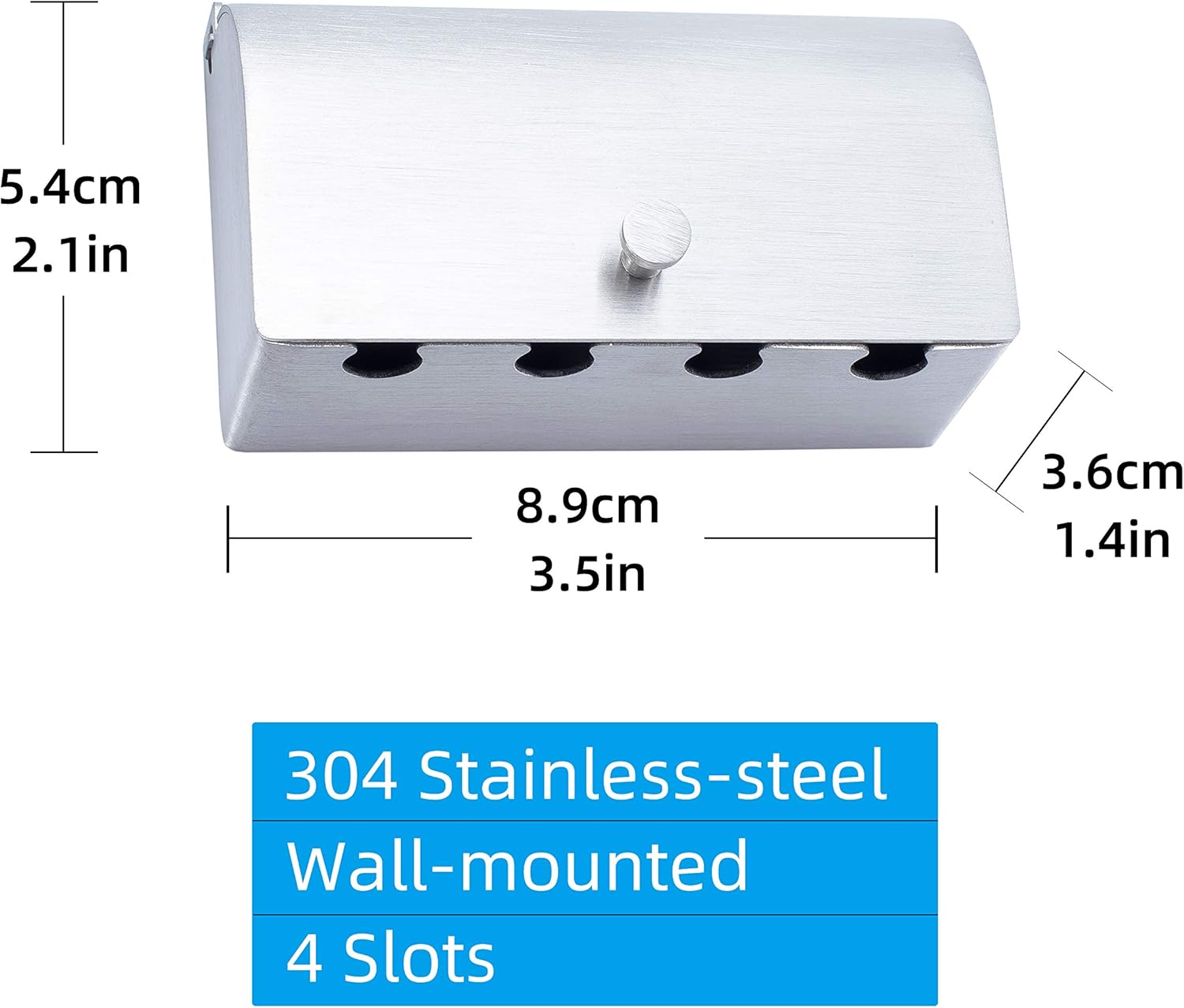 Thumbnail 6 de Zahnbürstenhalter 304 Edelstahl mit 4 Schlitzen