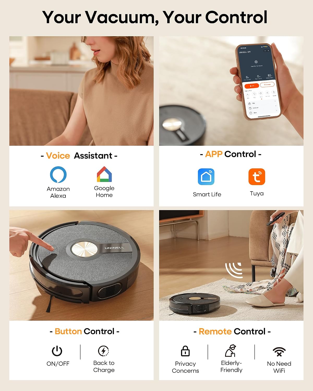 Thumbnail 5 de uninell UR1 Robot Vacuum