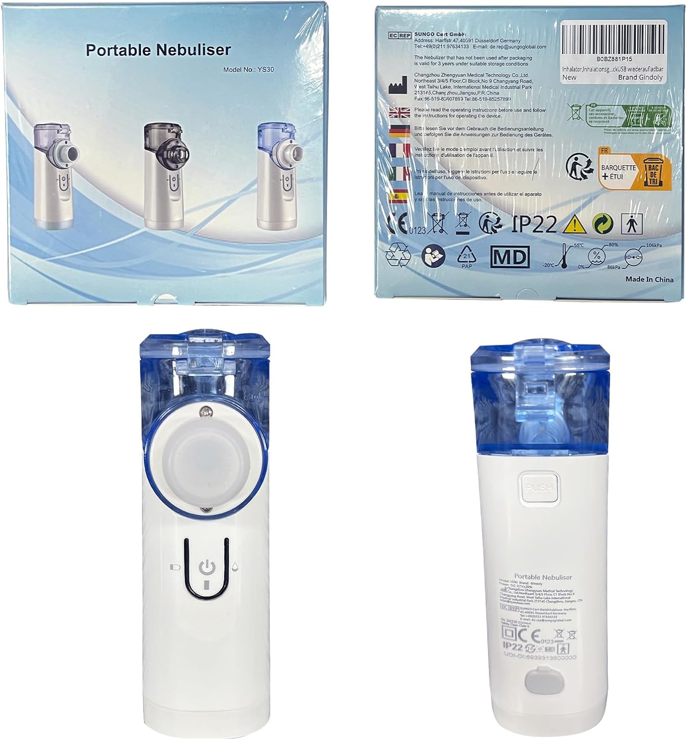 Thumbnail 6 de Inhalator tragbarer Vernebler mit USB-C – leiser, effizient und kinderfreundlich