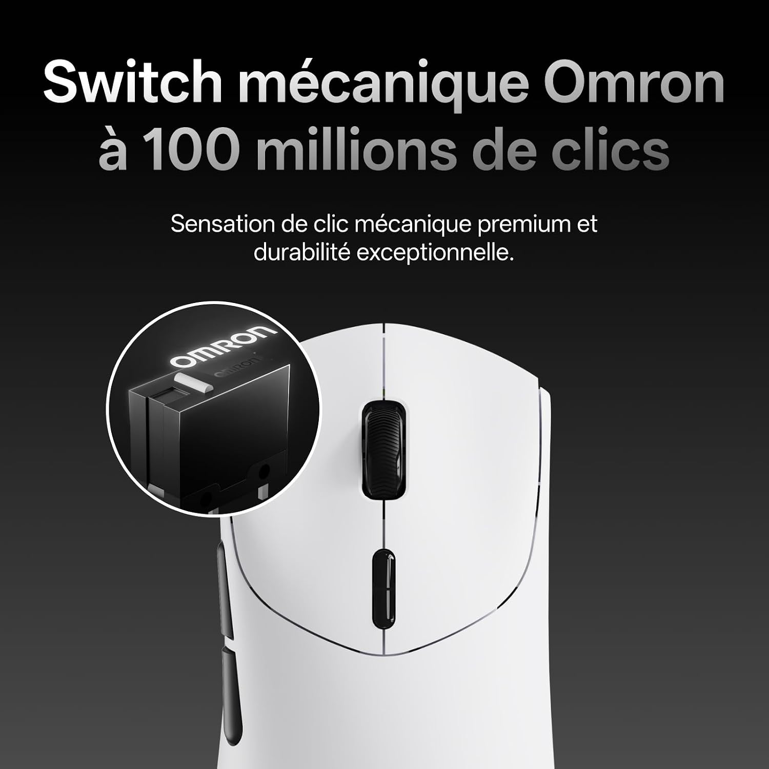 Thumbnail 5 de Rapoo VT7 draadloze gamingmuis, 53 g, 8.000 Hz en PAW3398-sensor