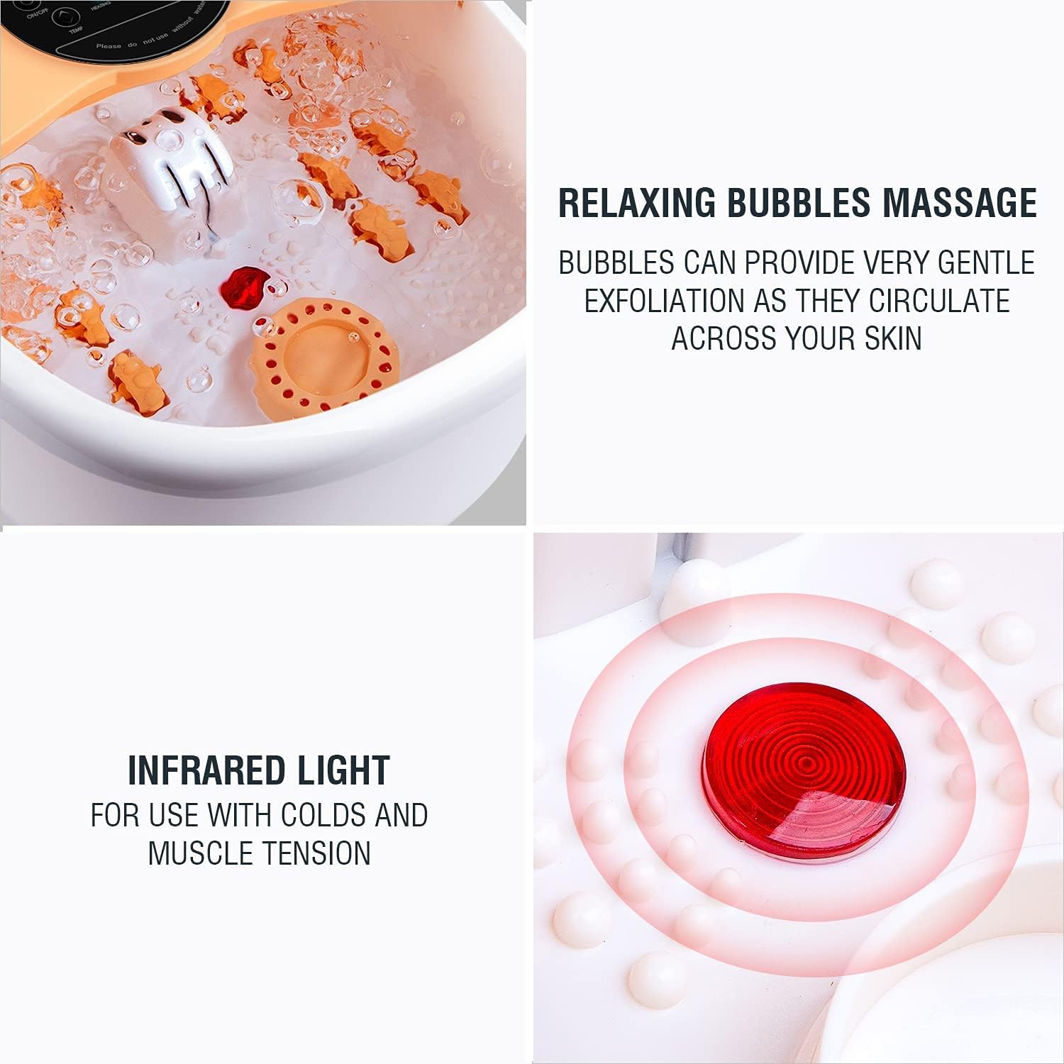 Thumbnail 2 de Hangsun foot spa bath massager, heat levels 14