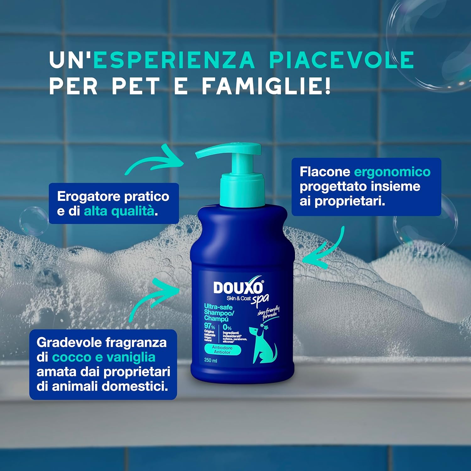 Thumbnail 4 de DOUXO SPA Shampoo Antiodore 250 ml