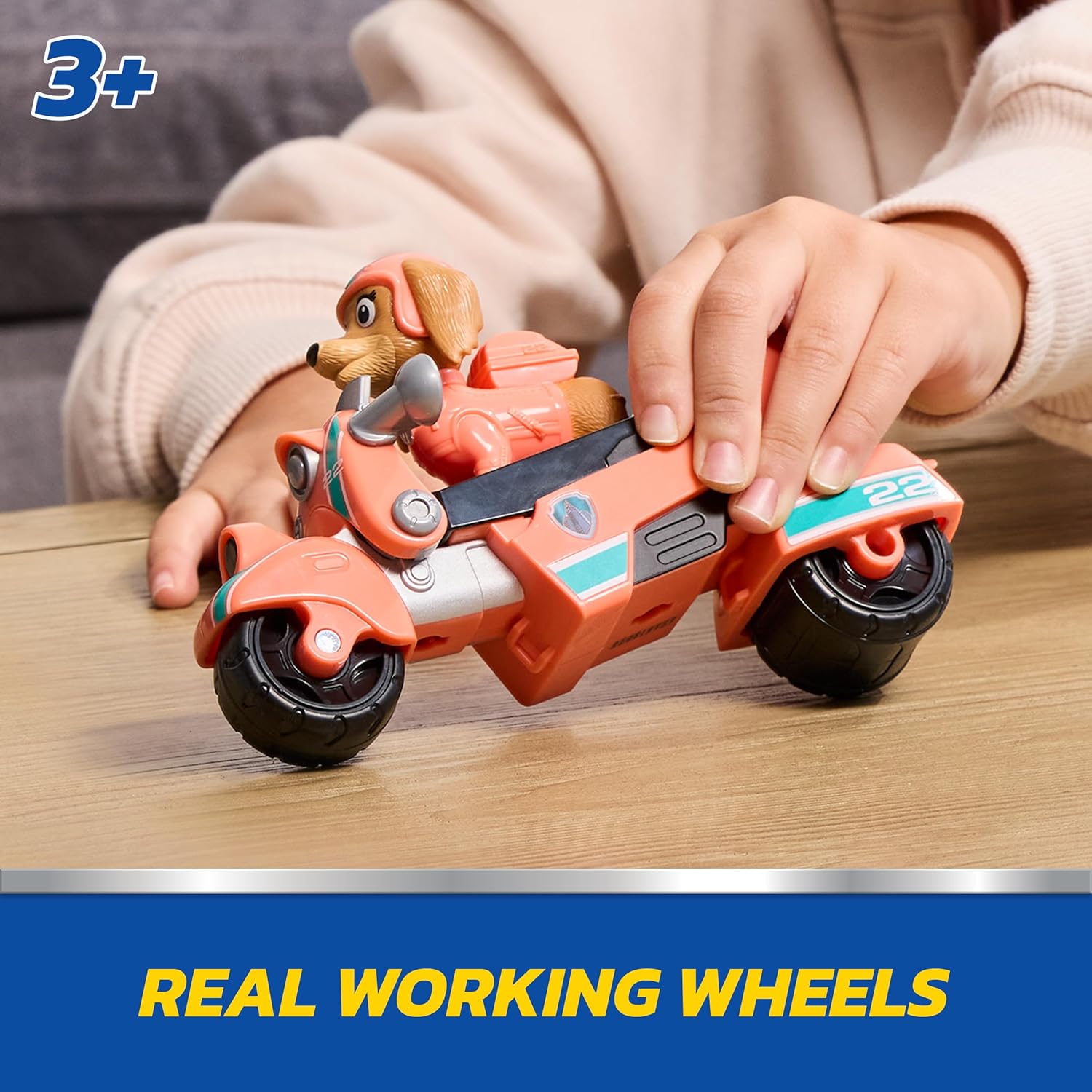 Thumbnail 3 de Paw Patrol Liberty Rescue Motorcycle toy bike