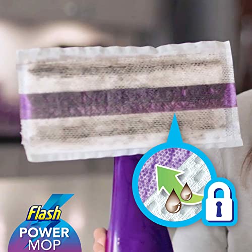 Detalle de Flash Power Spray Mop Floor Cleaner Liquid Lavender 4x1.25L