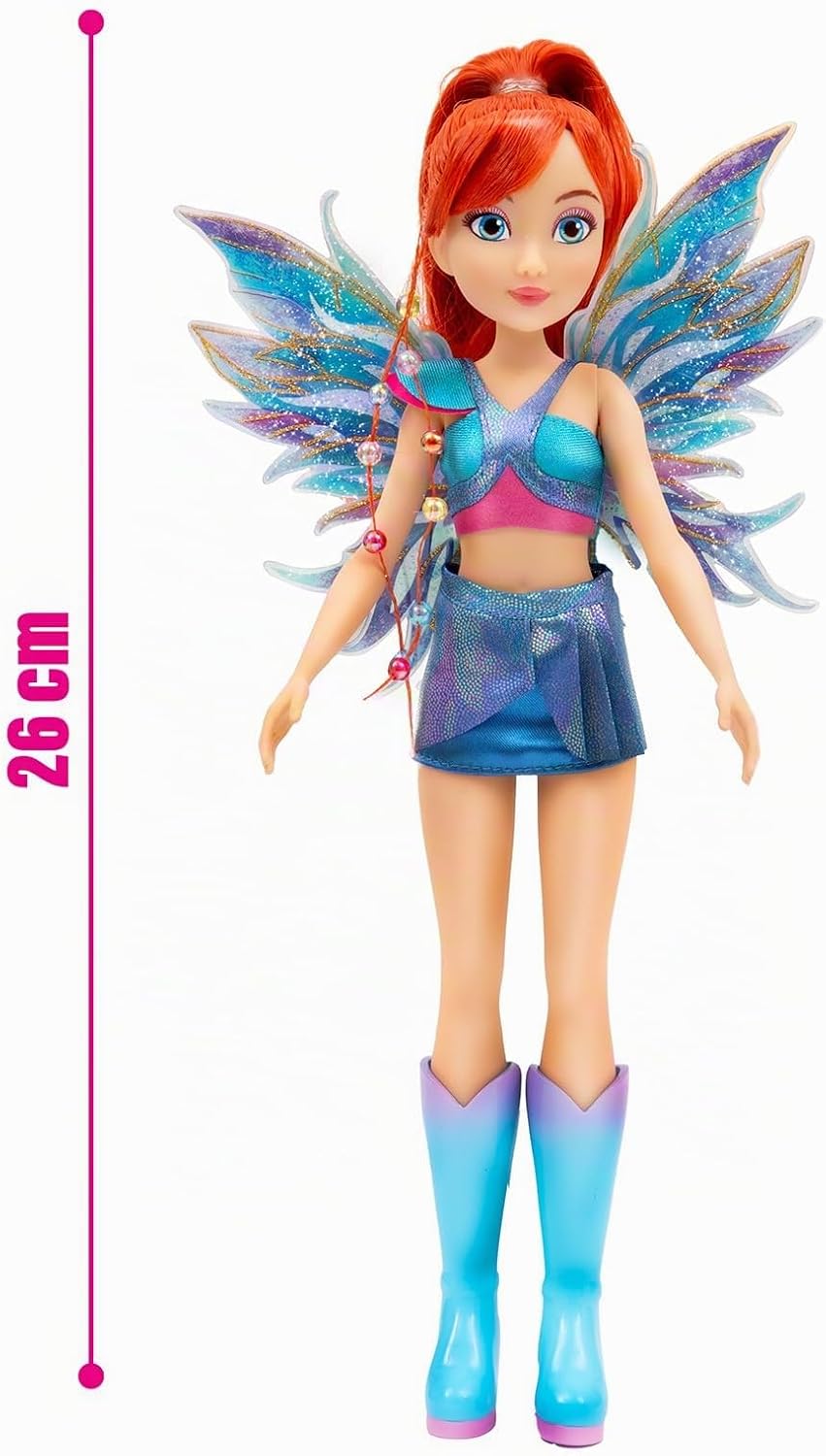 Thumbnail 2 de Winx Club WNX76200 Bloom Fairy Doll – lalka 27 cm ze zdejmowanymi skrzydłami