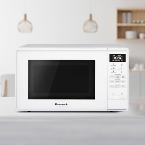 Detalle 2 de Panasonic NN-E27JWMBBQ 20L Compact Microwave: 800W, Touch Control, 9 Auto Programmes