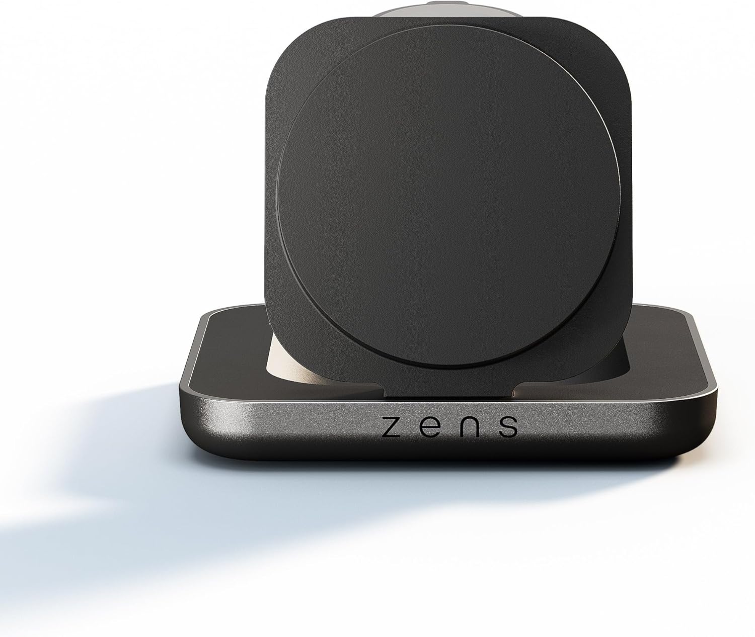 Detalle 2 de Zens Nightstand Magnetic Wireless Charger Pro 2 (2026) – Chargeur sans Fil 15 W MagSafe/Qi2, 30 W, blanc