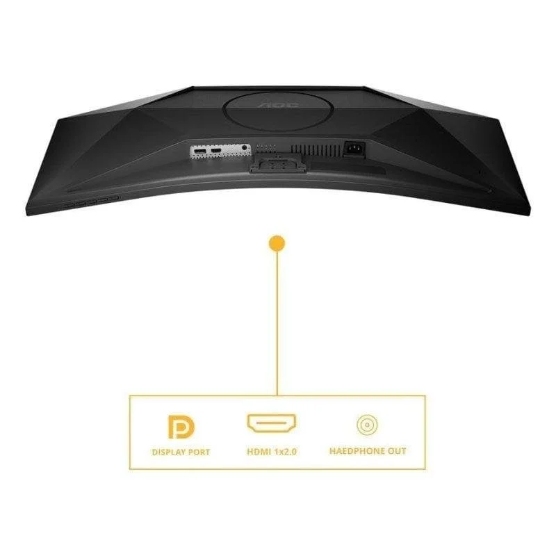 Detalle de Monitor AOC CU34B3E 34" UltraWide 120 Hz VA Curvo HDR10