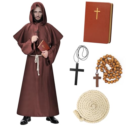 Detalle de Lozzzyo Costume homme halloween médiéval 🎃