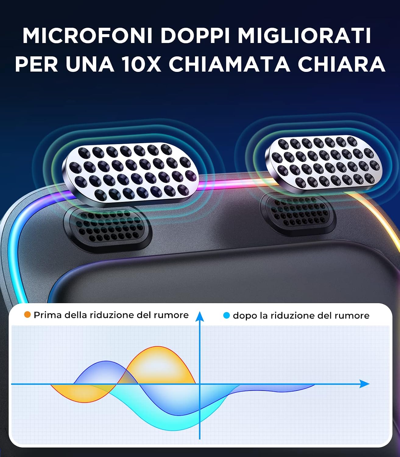 Thumbnail 4 de 2026 JOYROOM Aux Auto Bluetooth 5.4 con Jack 3,5 mm e cavo lungo per musica e vivavoce