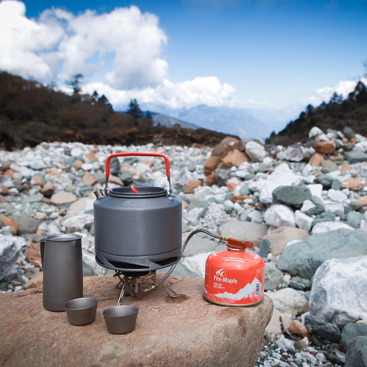 Detalle 2 de Tea kettle set 1.3L XT2 by Fire-Maple