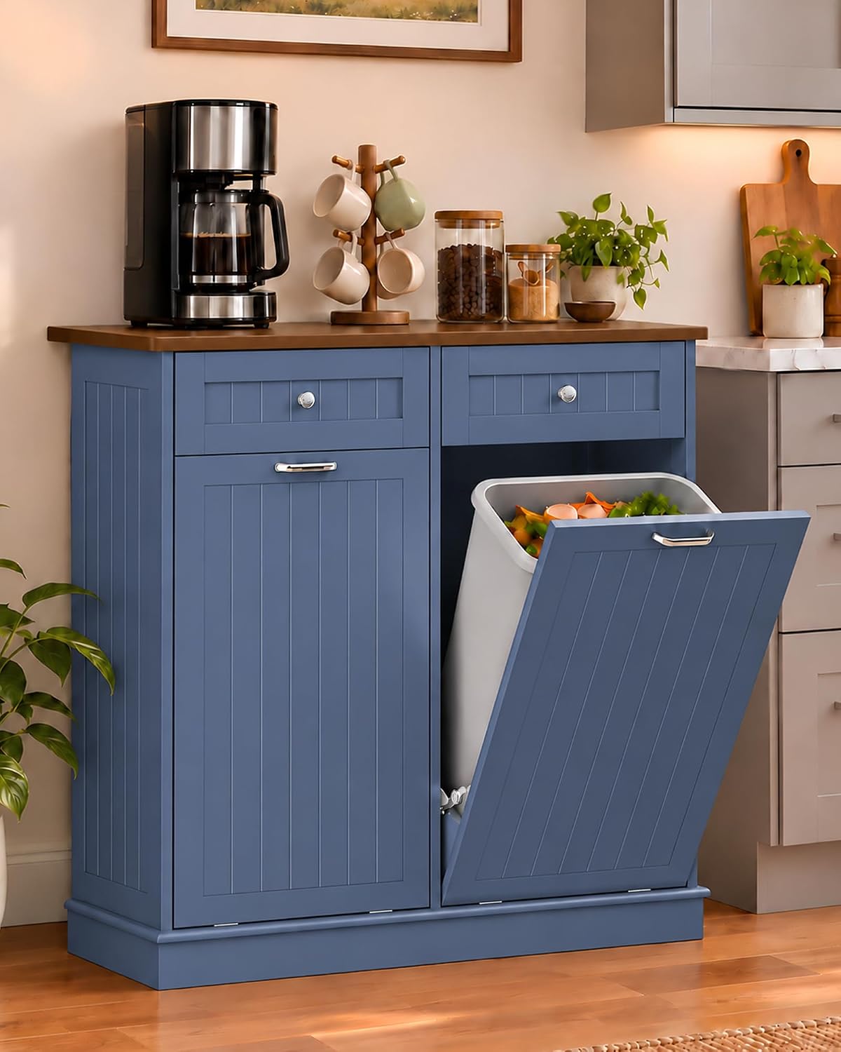 Detalle de Betterhood Tilt-Out Trash Cabinet, 13-Gallon