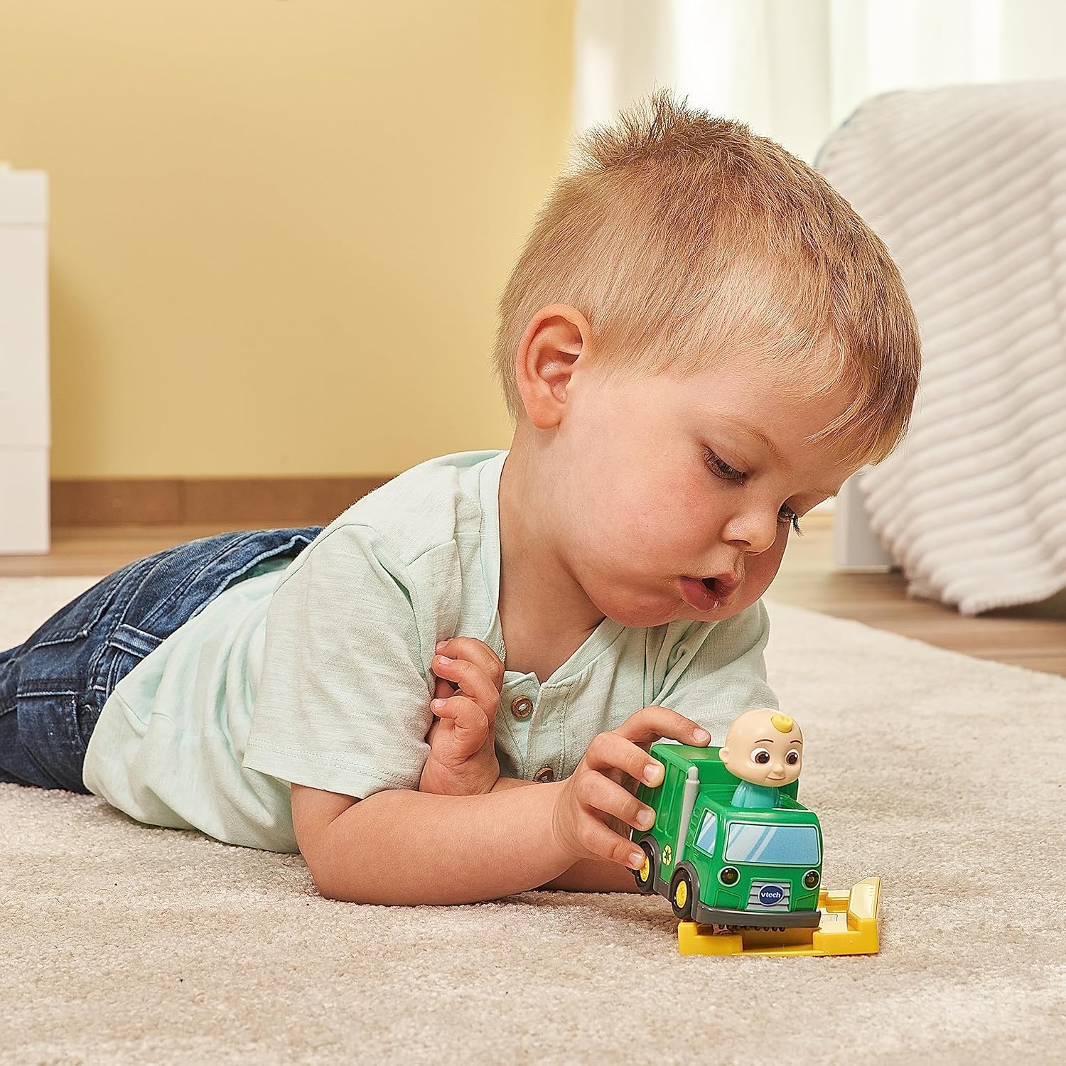 Thumbnail 3 de VTech 80-561404 TUT Baby Flitzer CoComelon: camion della spazzatura con binario