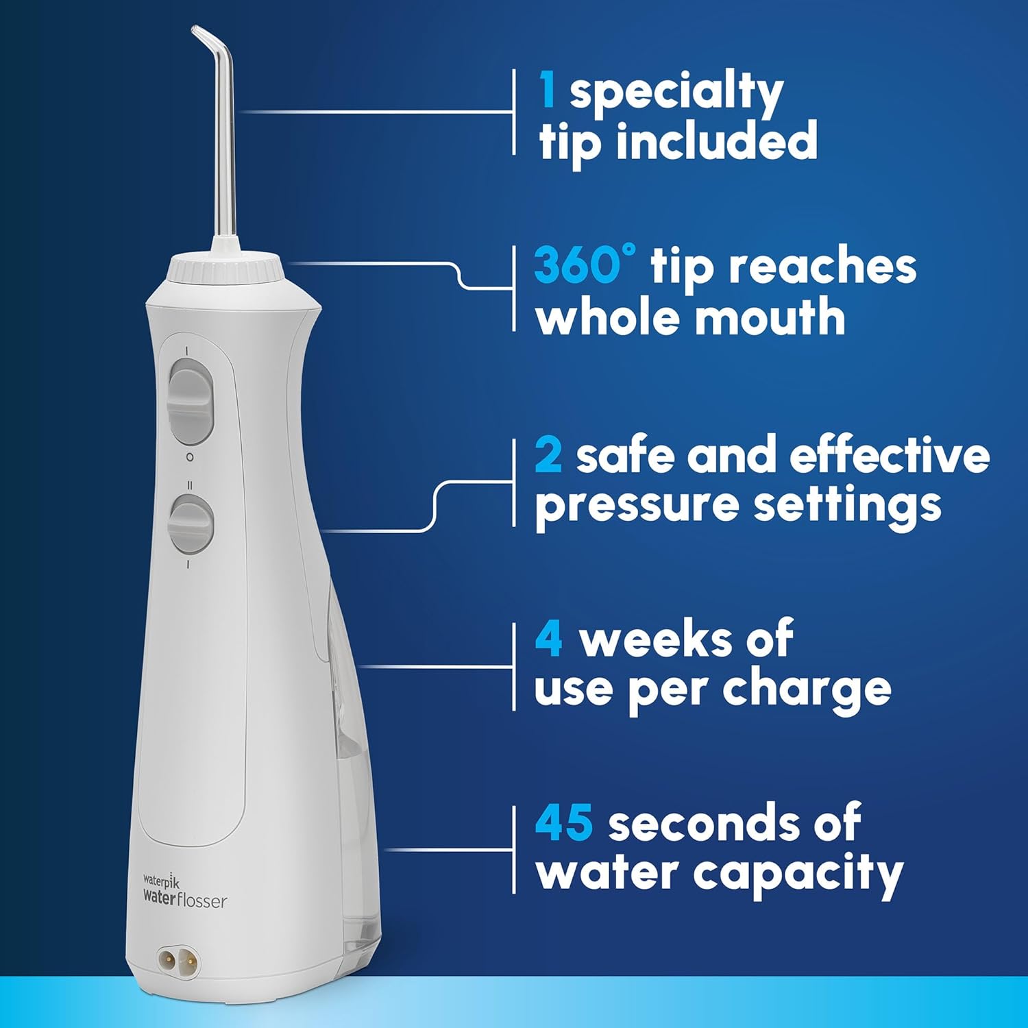 Thumbnail 1 de Waterpik Cordless Pearl Combo 7 oz