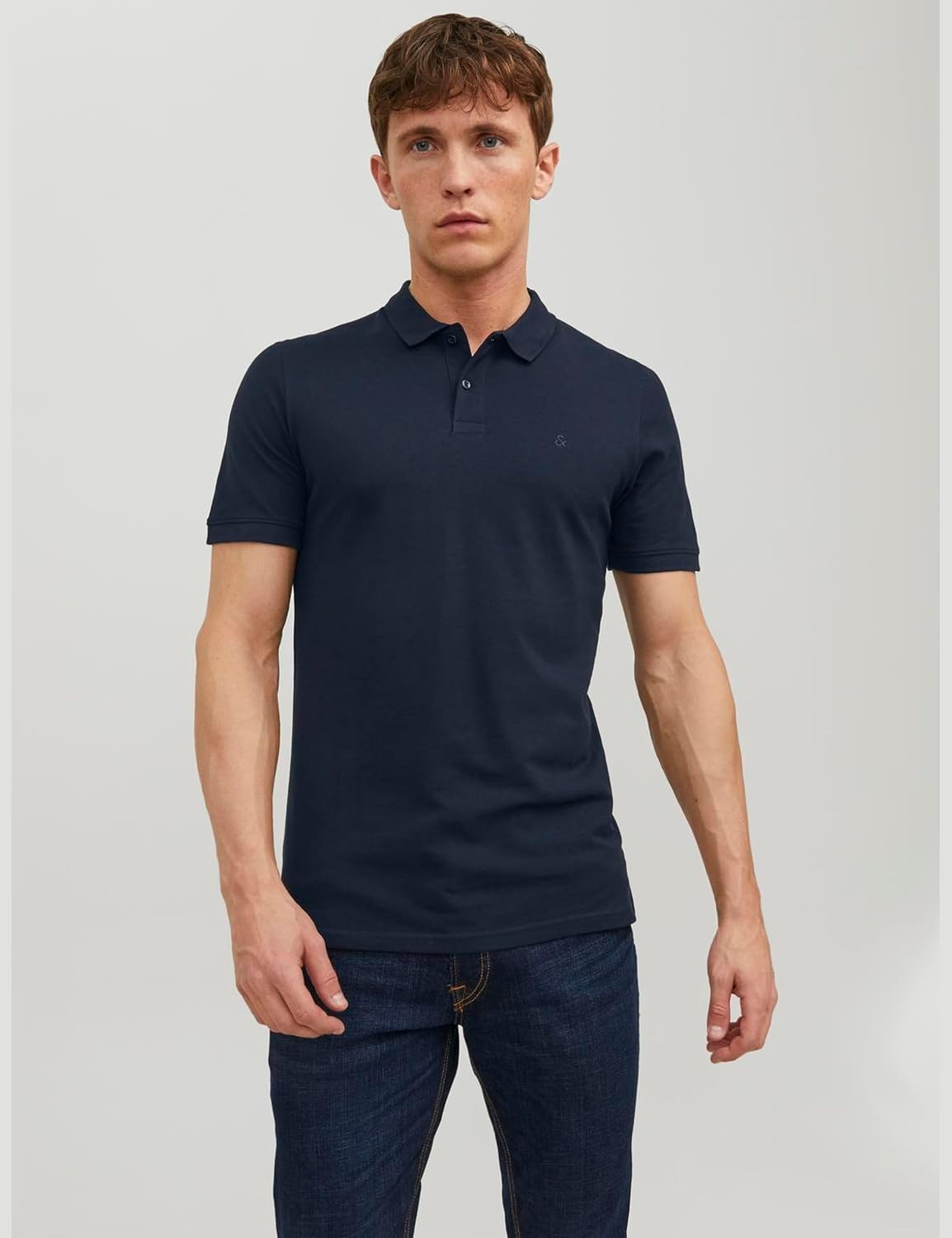 Detalle 2 de Jack & Jones Jjebasic Polo Navy L