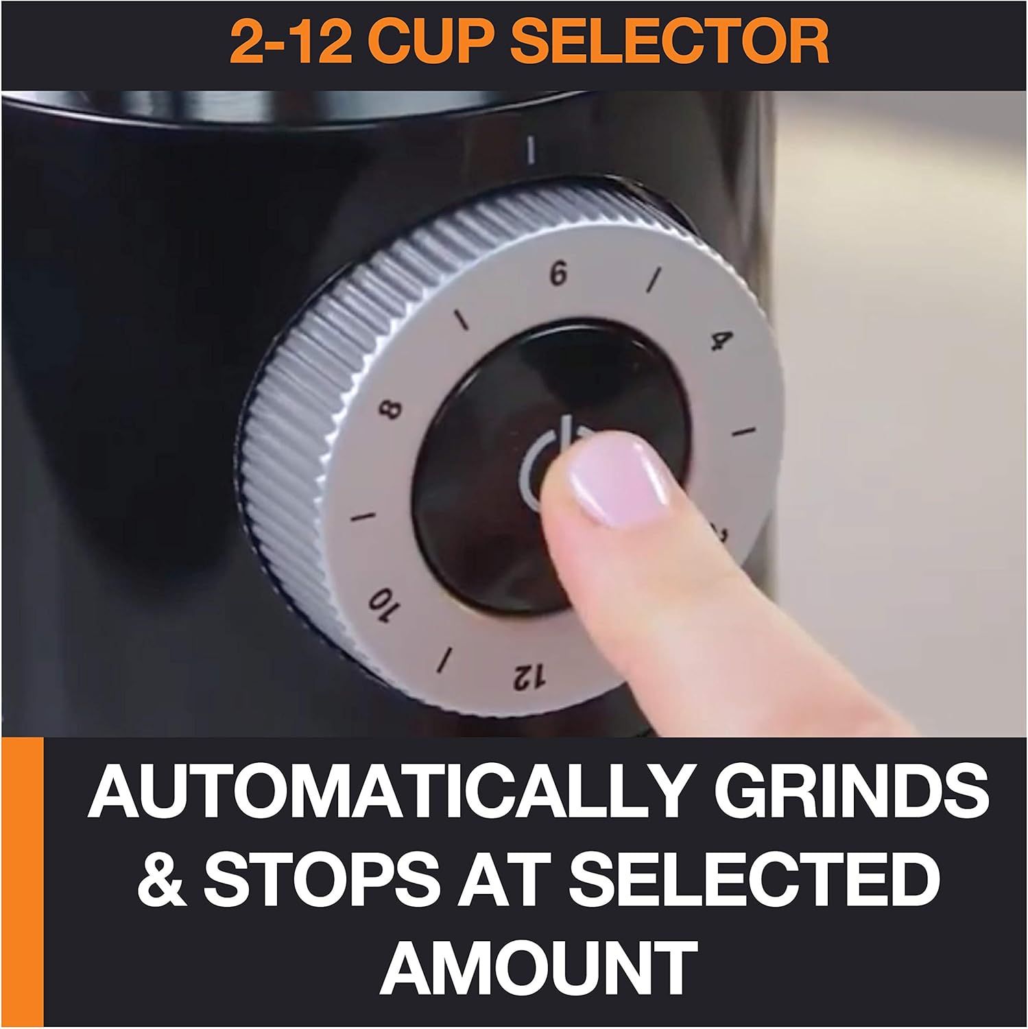 Thumbnail 4 de KRUPS Precision Burr Coffee Grinder 110W