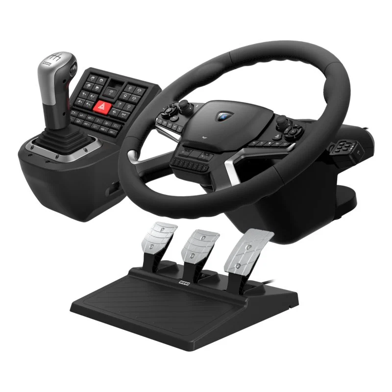 Detalle de Hori Force Feedback Truck Control System volante 40 cm