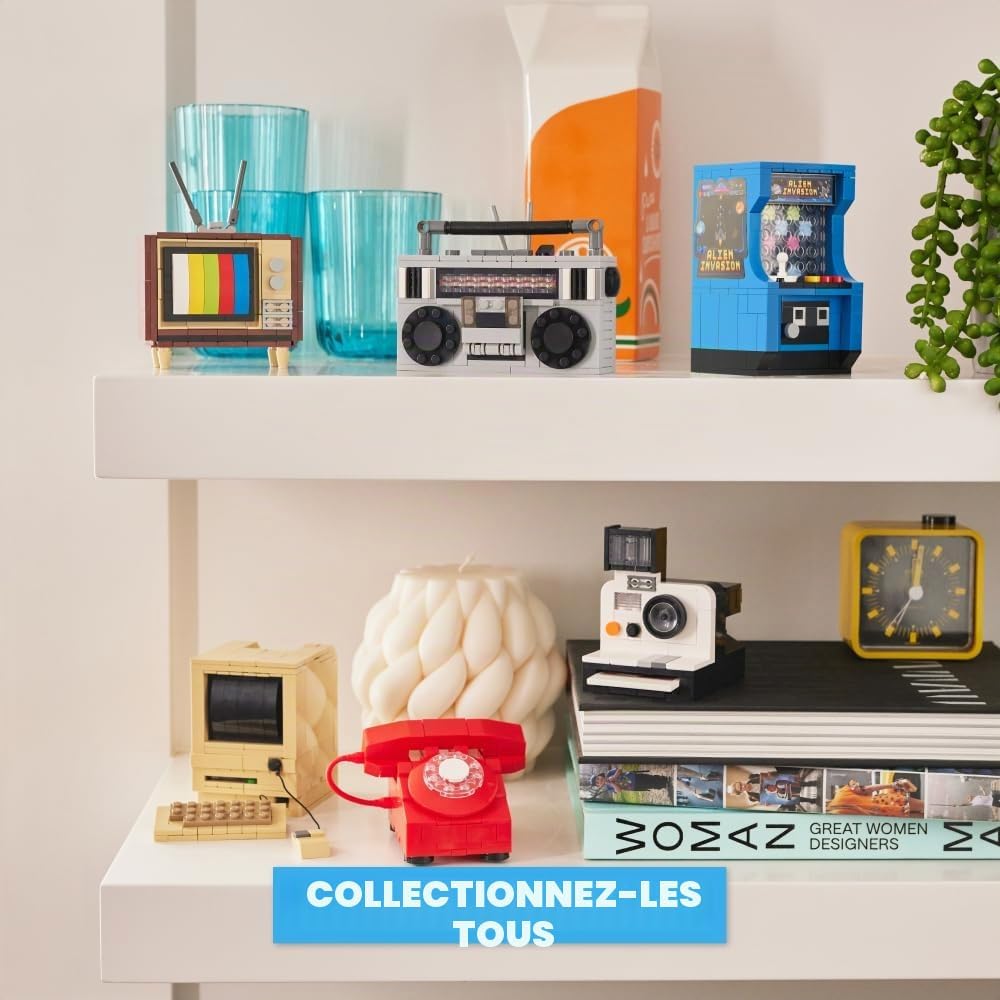 Thumbnail 5 de Collection de Briques Max Premium Retro de ZURU – 6 designs à collectionner (jusqu’à 221 pièces chacun)