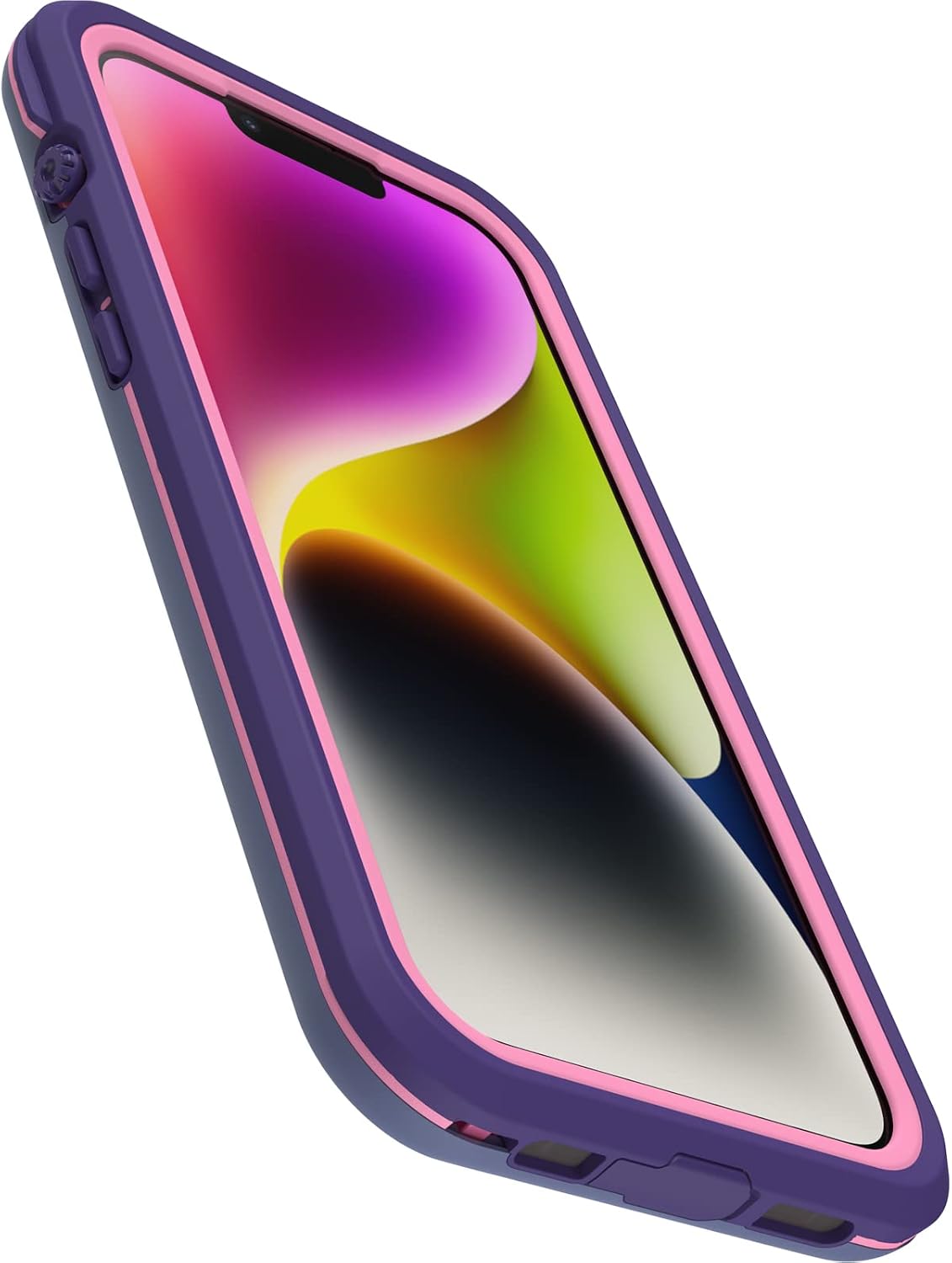 Detalle de OtterBox FRĒ Coque pour iPhone 14 Plus avec MagSafe — Étanchéité IP68 et Protecteur d’écran intégré