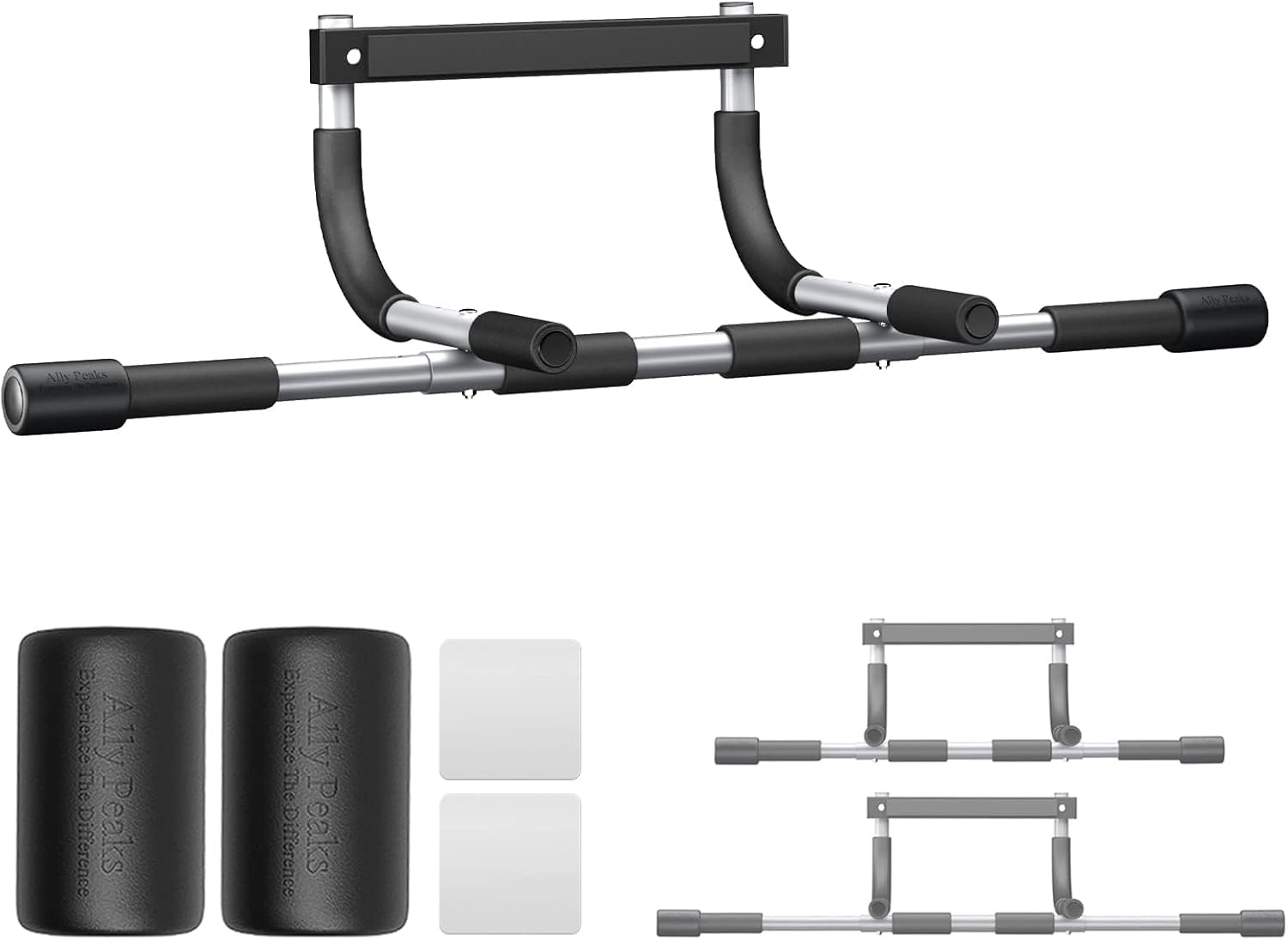 Ally Peaks Pull Up Bar adjustable width for doorway 💪🏋