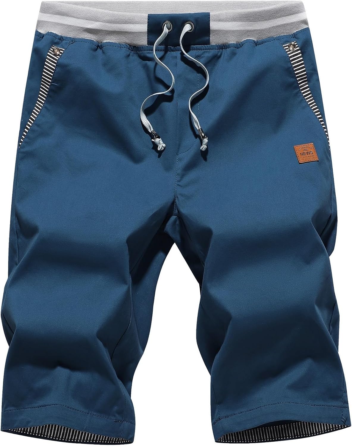 Detalle de Tansozer Mens Summer Casual Shorts Cotton with Elasticated Waistband
