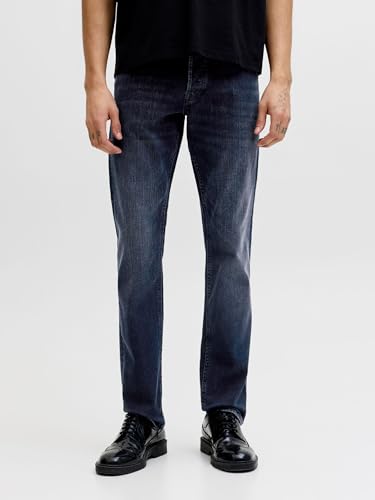 Detalle de JACK & JONES Jjiglenn Jjoriginal SQ 260 Noos Slim Fit Jeans – Azul Denim, 34W/34L
