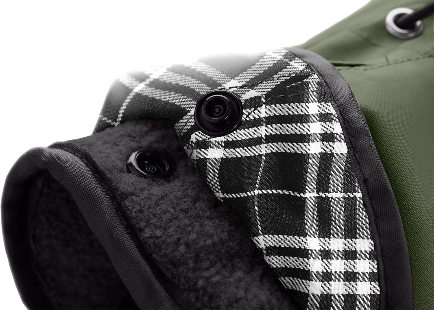 Thumbnail 5 de Hunter Hundemantel Uppsala Khaki – 2in1 Design, reflektierend, Größe 25