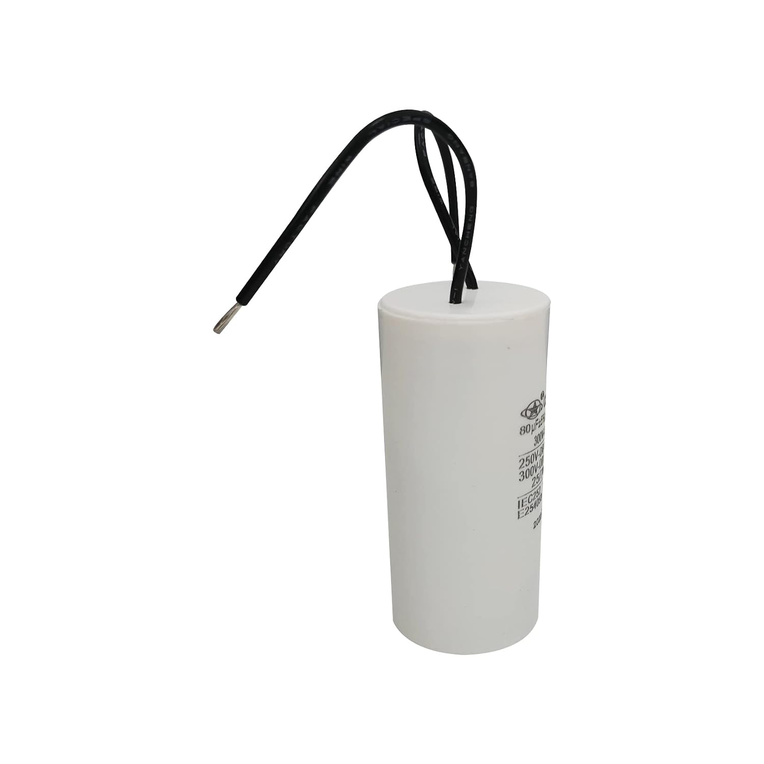 Detalle 2 de Yancheng Yatai CBB60 80UF モーター用コンデンサ 80μF・300V AC・2線式