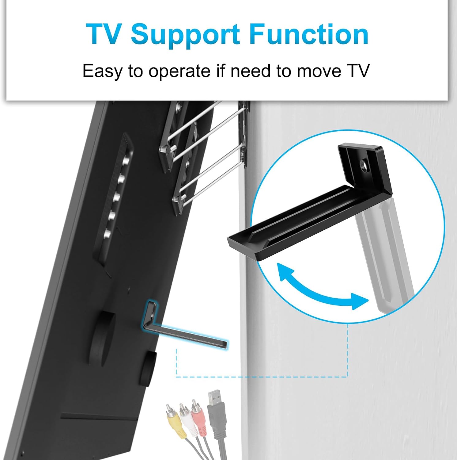 Detalle de IMtKotW Ultra Slim TV Wall Mount for 37" to 86" TVs
